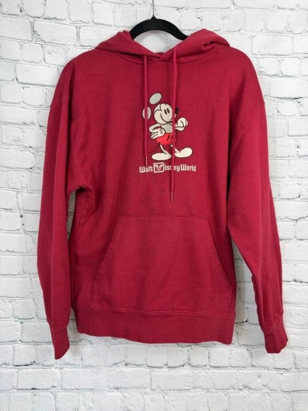 Disney Mickey Mouse maroon sweatshirt men’s size small